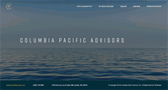 Desktop Screenshot of columbiapacific.com